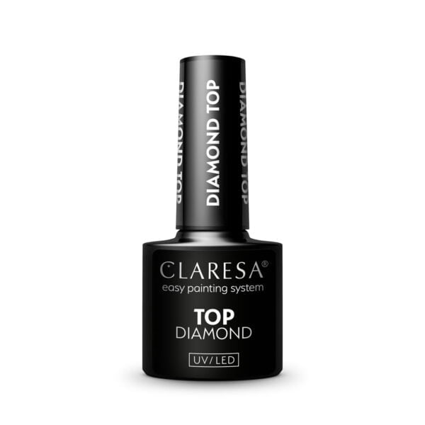 Claresa Top Diamond No Wipe hybrydowy do paznokci