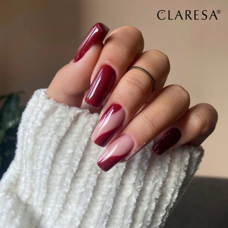 Claresa stylizacja lakiery hybrydowe Dusty Rose 4 do paznokci. Manicure i Pedicure hybrydowy.