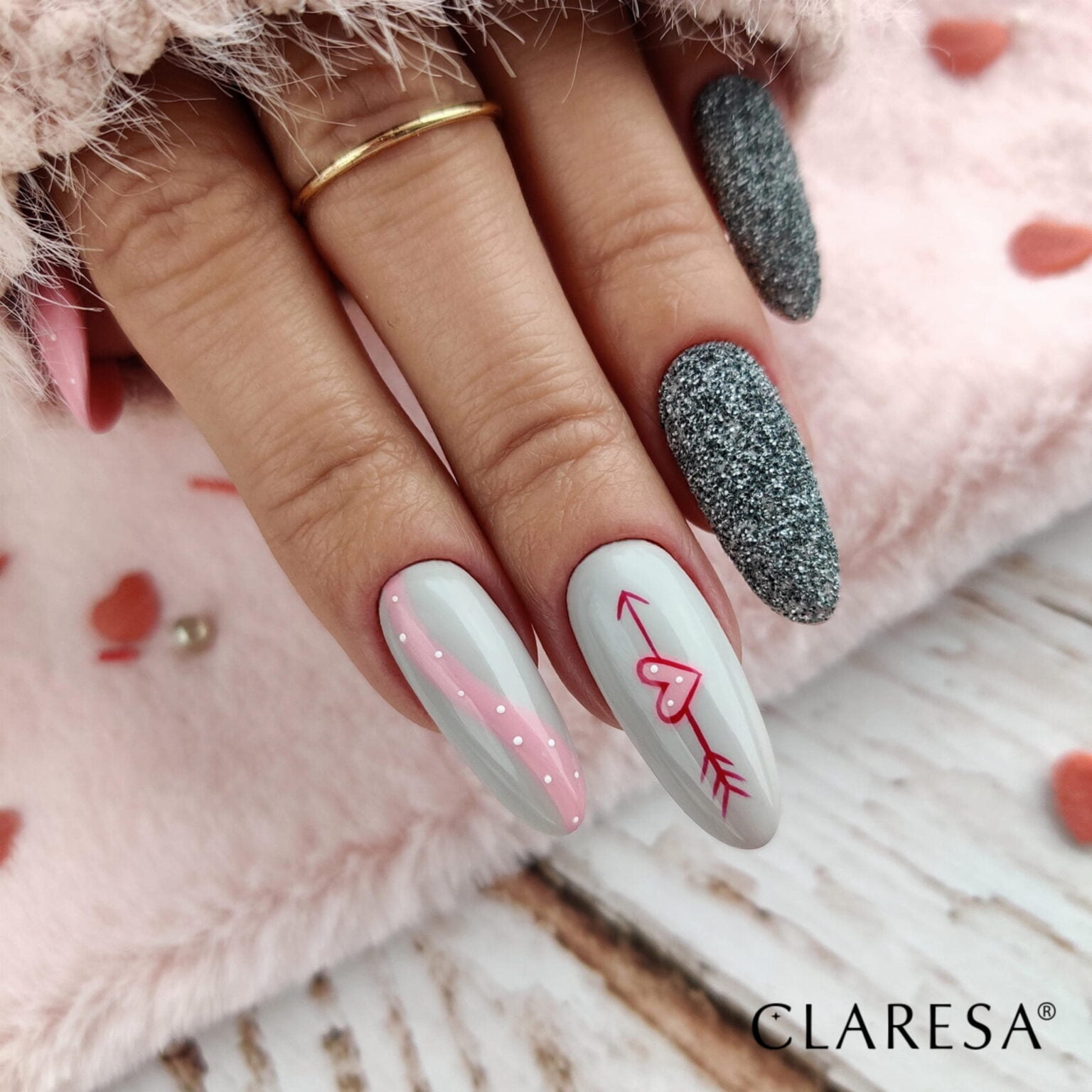Claresa stylizacja lakiery hybrydowe Frosty Morning 6 do paznokci. Manicure i Pedicure hybrydowy.