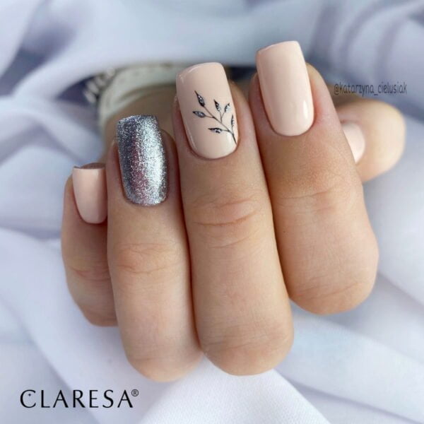 Claresa stylizacja lakiery hybrydowe Full Glitter 1 do paznokci. Manicure i Pedicure hybrydowy.