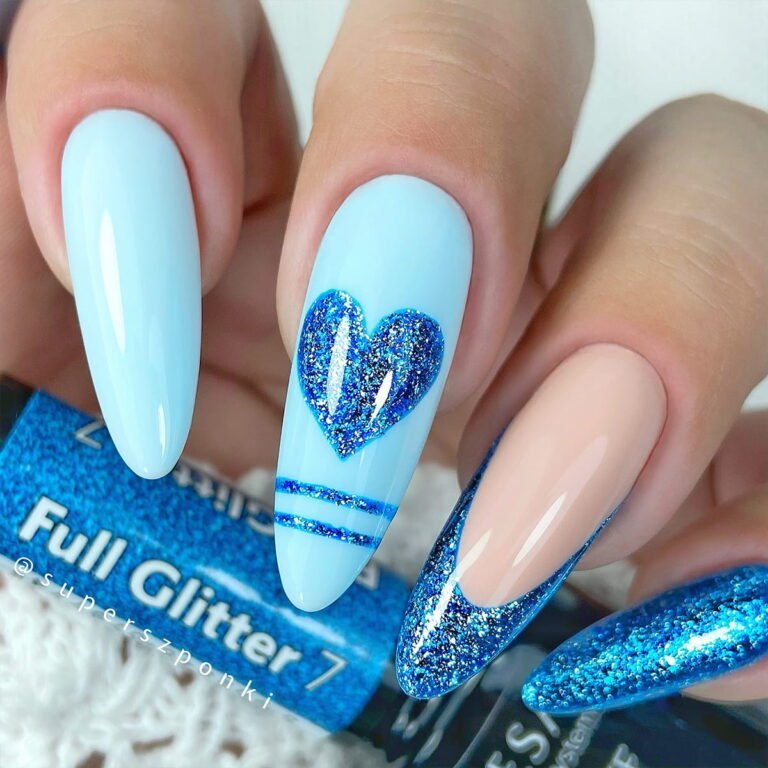 Claresa stylizacja lakiery hybrydowe Full Glitter 7 do paznokci. Manicure i Pedicure hybrydowy.