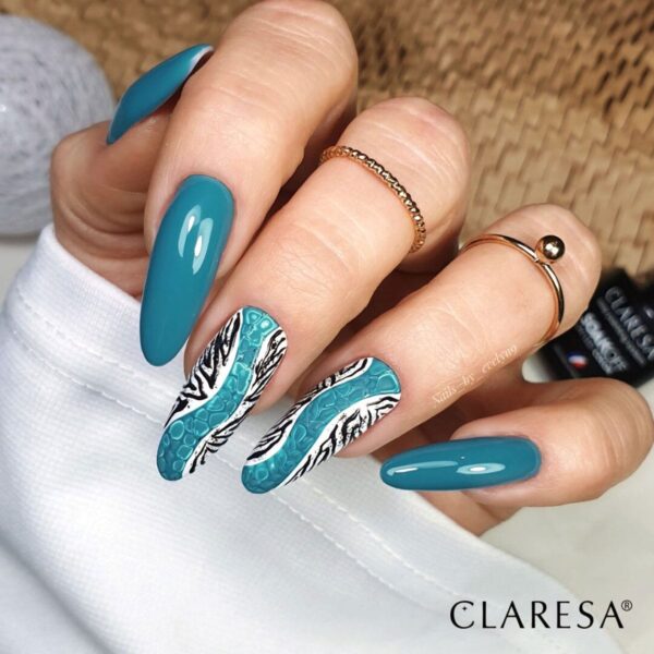 Claresa stylizacja lakiery hybrydowe Green Winks 2 do paznokci. Manicure i Pedicure hybrydowy.