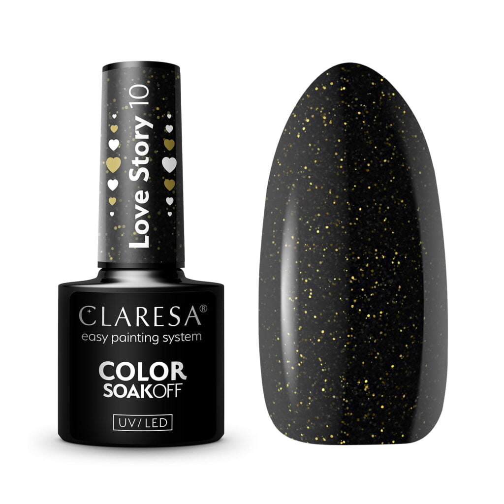 Claresa lakiery hybrydowe Love Story 10 do paznokci. Manicure i Pedicure hybrydowy.