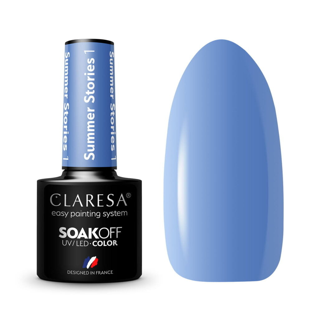 Claresa lakiery hybrydowe Summer Stories 1 do paznokci. Manicure i Pedicure hybrydowy.