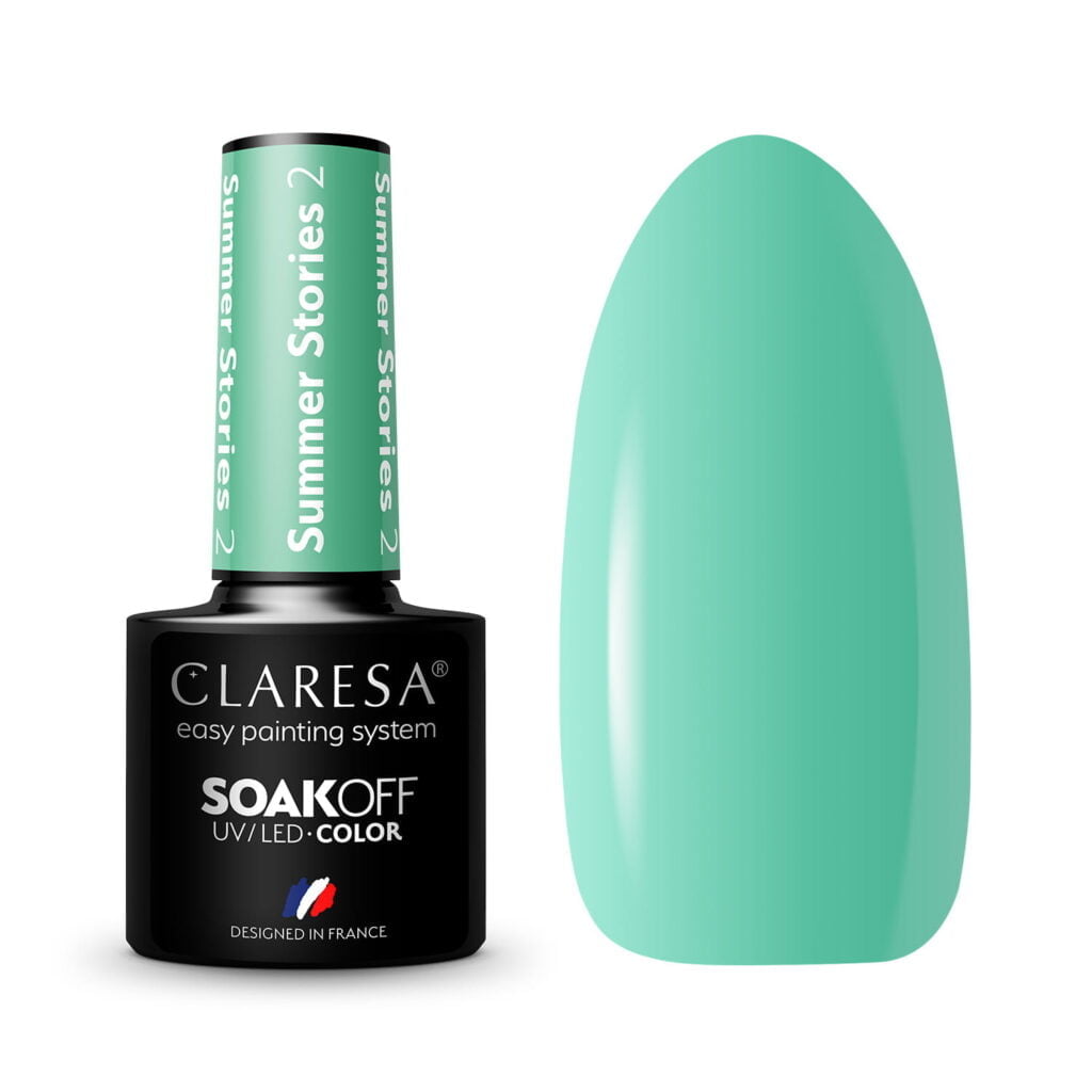 Claresa lakiery hybrydowe Summer Stories 2 do paznokci. Manicure i Pedicure hybrydowy.