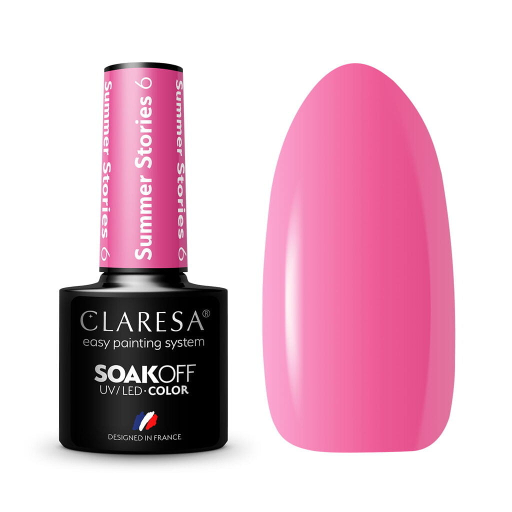 Claresa lakiery hybrydowe Summer Stories 6 do paznokci. Manicure i Pedicure hybrydowy.