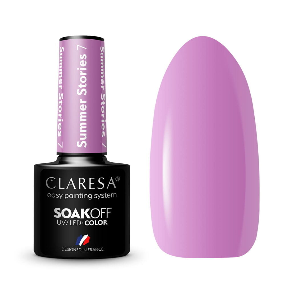 Claresa lakiery hybrydowe Summer Stories 7 do paznokci. Manicure i Pedicure hybrydowy.