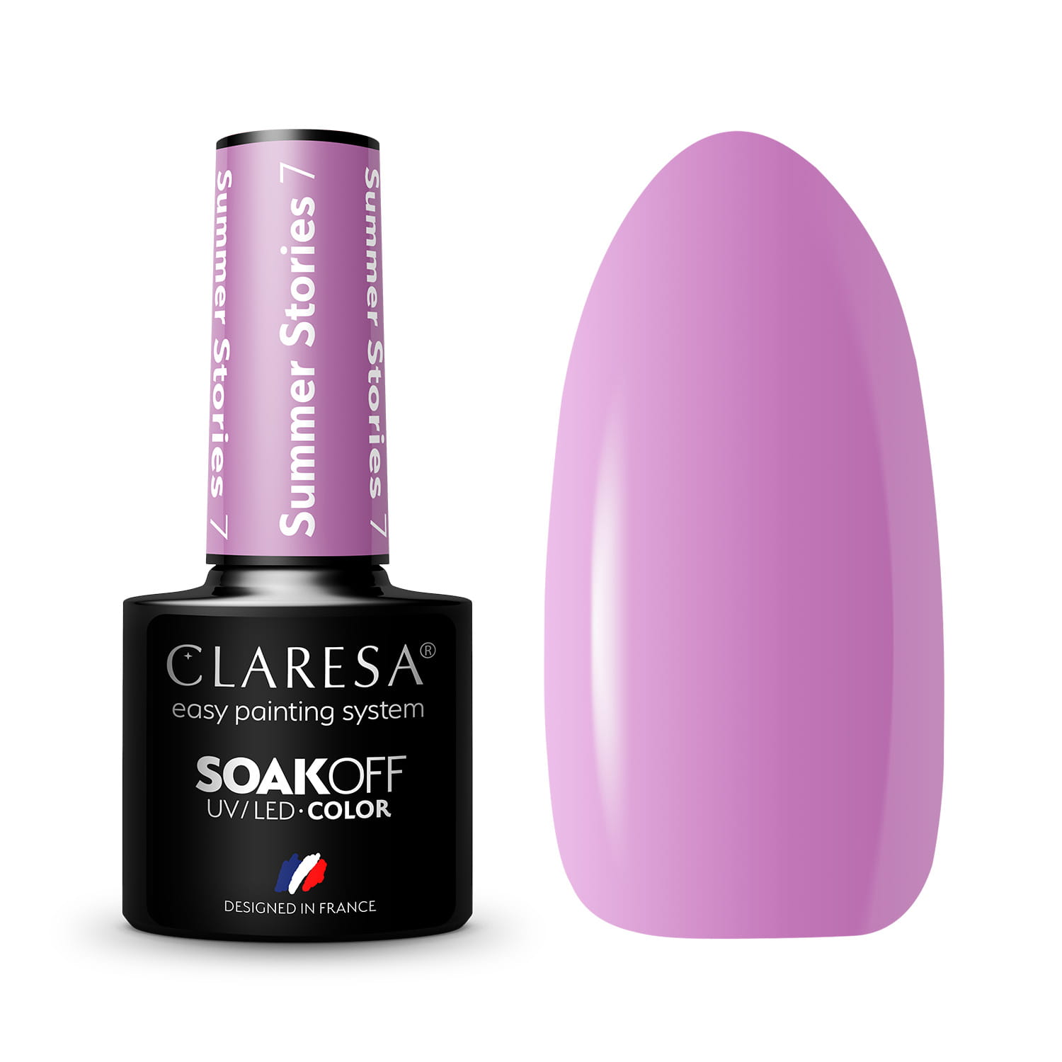 Claresa lakiery hybrydowe Summer Stories 7 do paznokci. Manicure i Pedicure hybrydowy.