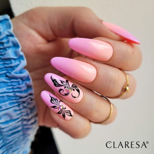 Claresa stylizacja lakiery hybrydowe Lollipop 1 do paznokci. Manicure i Pedicure hybrydowy.