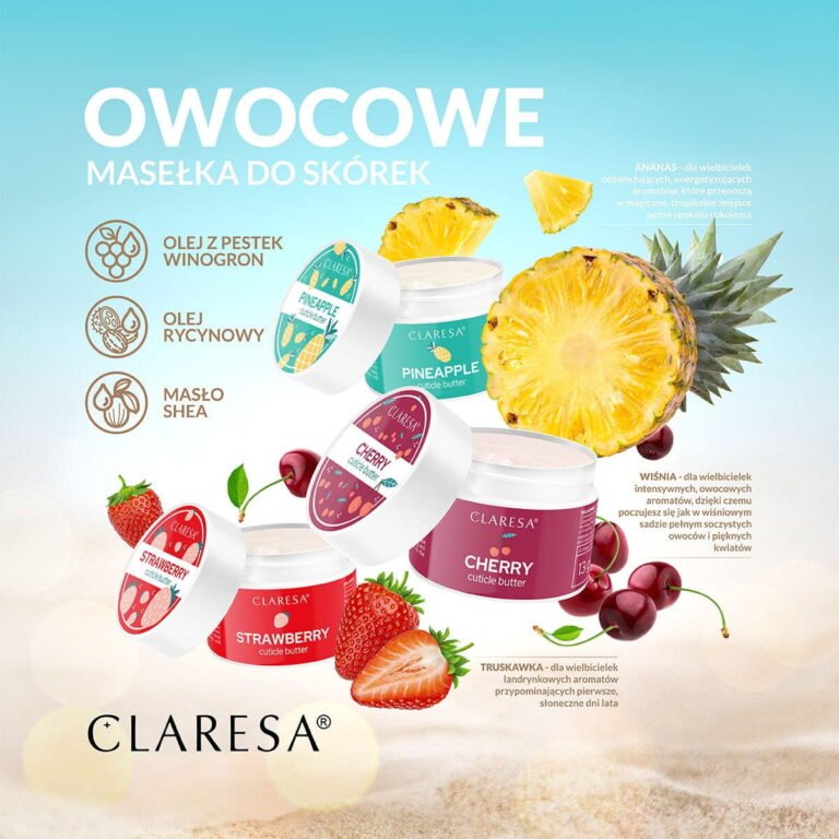 Claresa masełka do skórek. Cuticle Butter