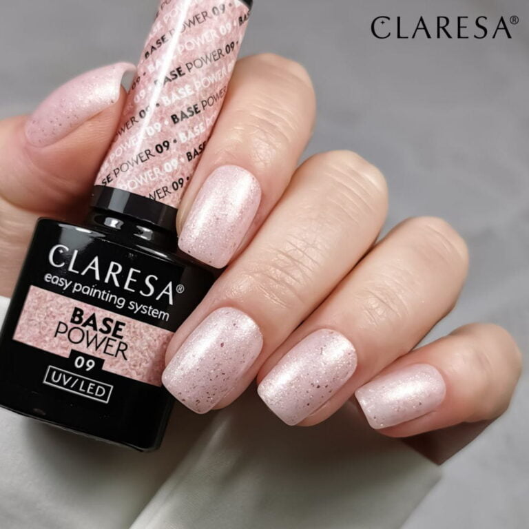 Claresa stylizacja baza hybrydowa Power 09 do paznokci. Manicure i Pedicure hybrydowy.