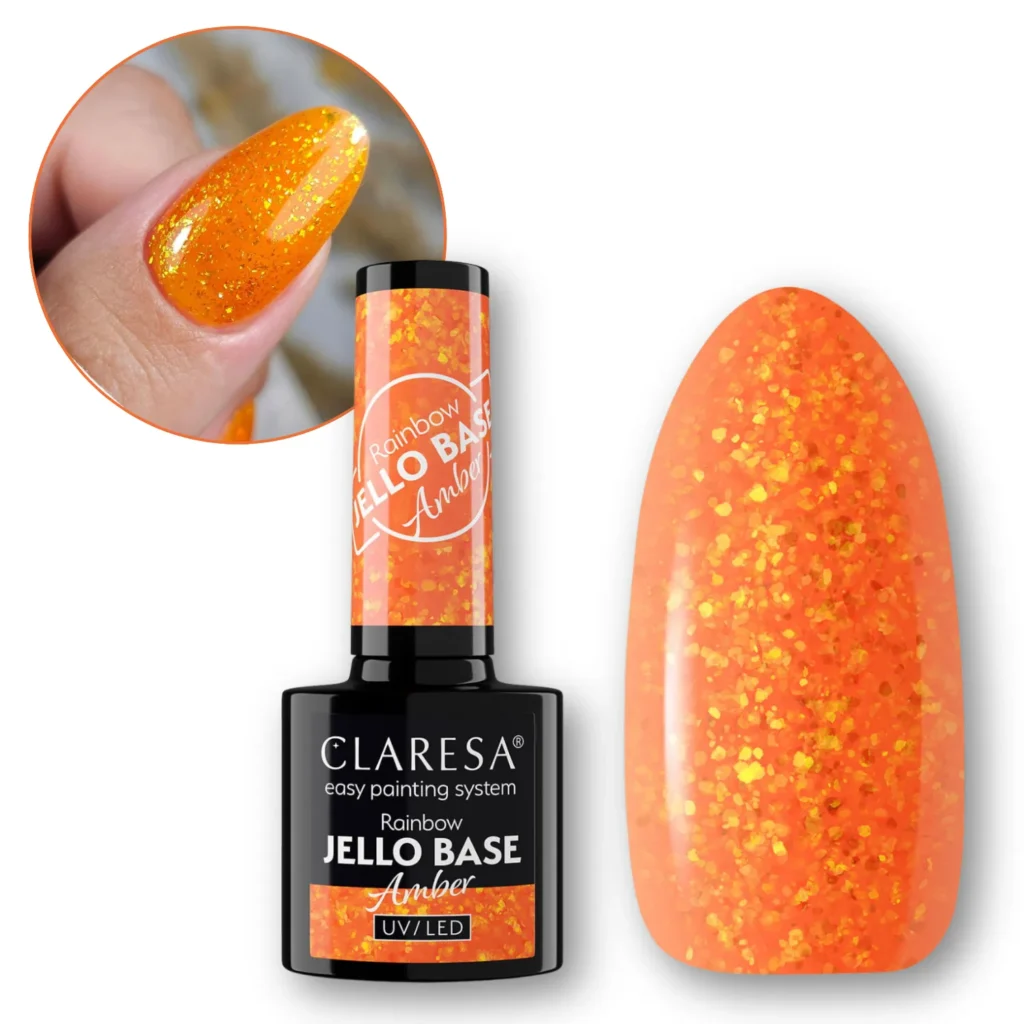 Claresa Baza hybrydowa Jello Base Amber