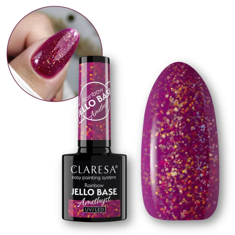 Claresa Baza hybrydowa Jello Base Amethyst