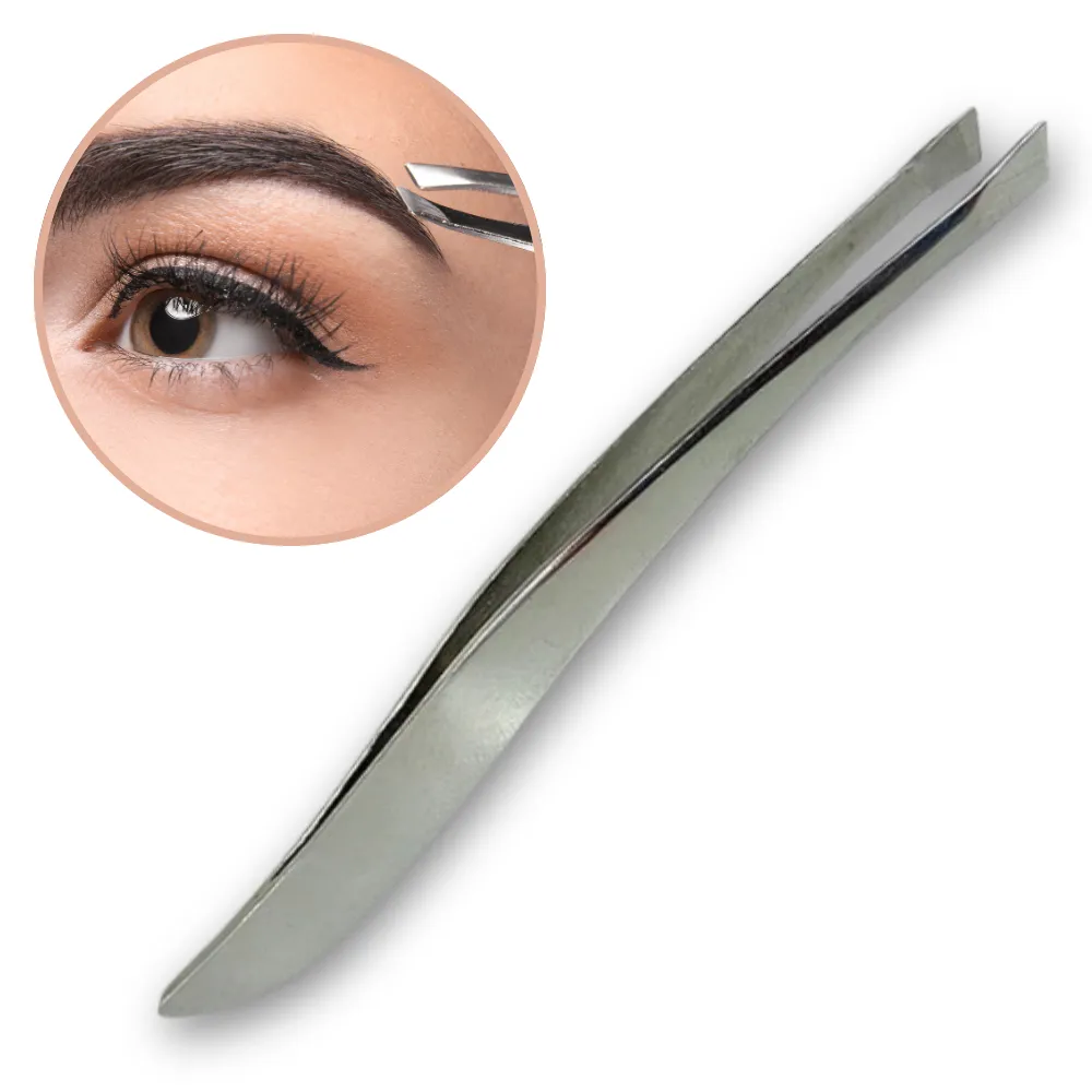 pęseta stalowa do regulacji brwi