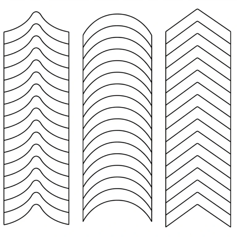Naklejki paski do french samoprzylepne