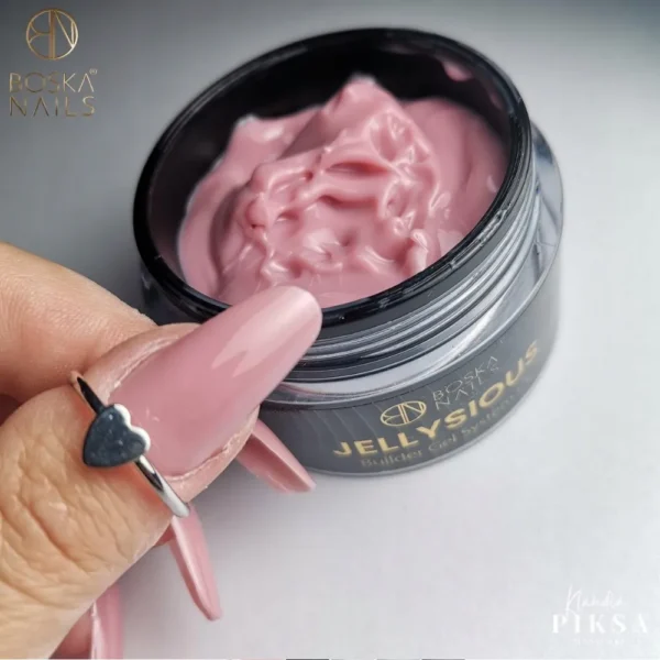 BOSKA NAILS ŻEL BUDUJĄCY JELLYSIOUS MISS PINK DELIKATNY JASNY RÓŻ 50ml