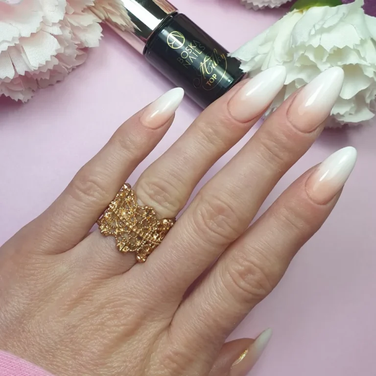 Boska Nails Top hybrydowy Milky no wipe mleczny półtransparentny 6ml