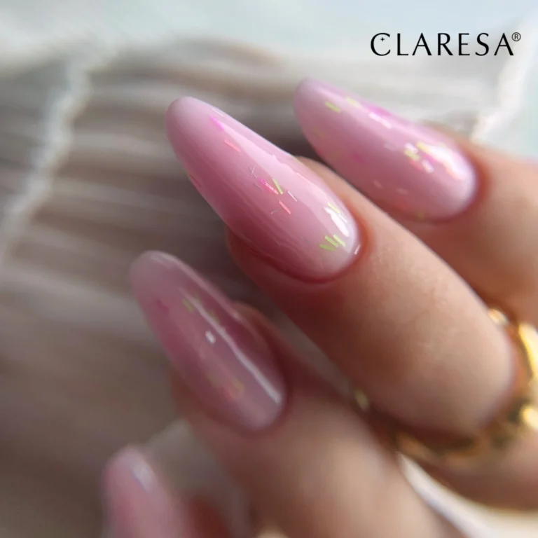 Claresa Top hybrydowy Sweet Crush no wipe pastelowa posypka