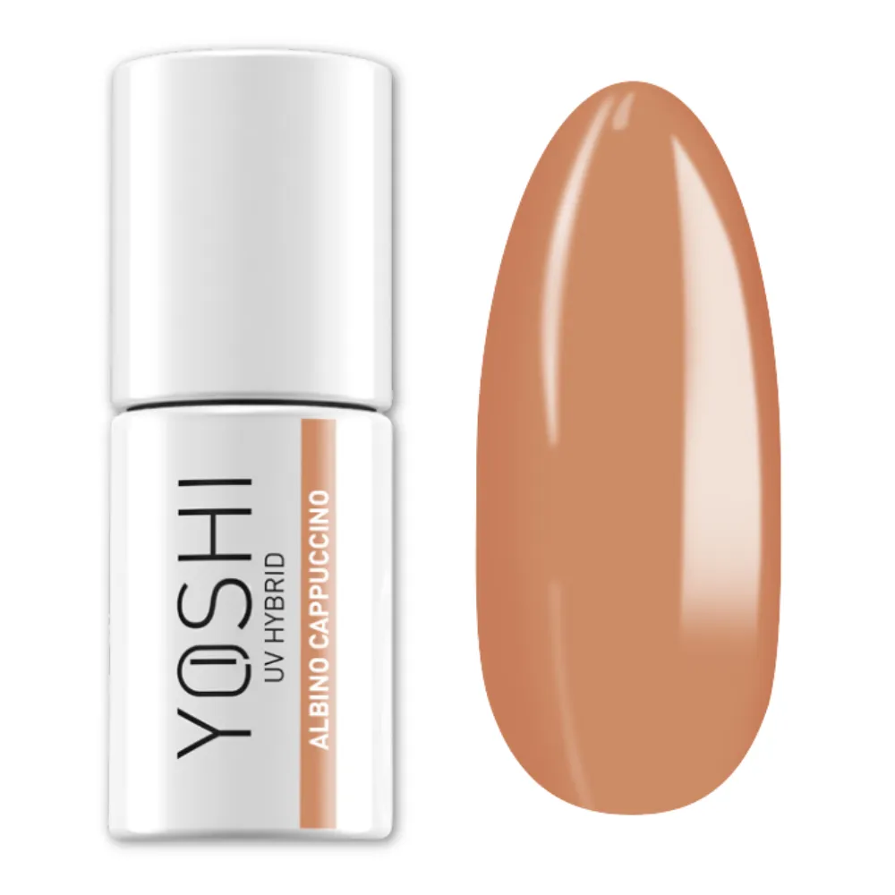 Yoshi Lakier hybrydowy Albino Cappuccino 323 beż nude