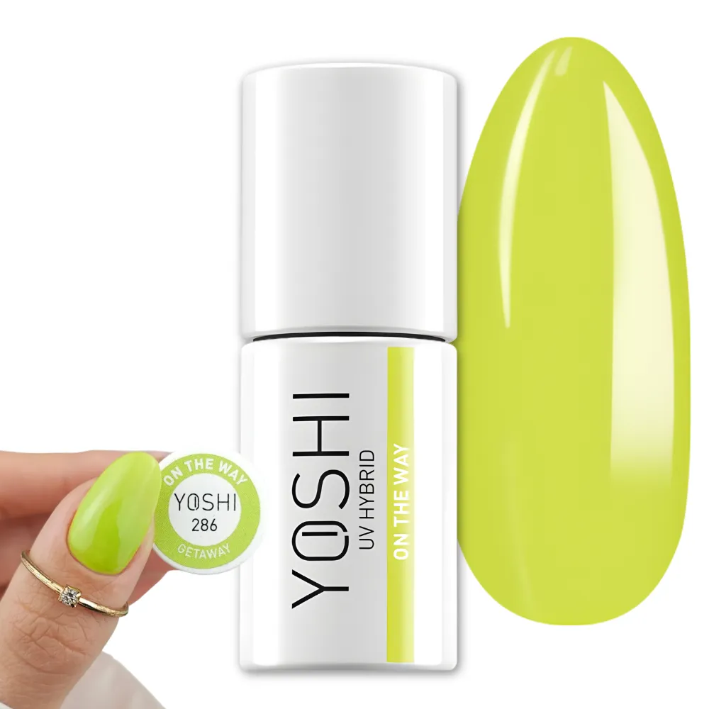 Yoshi Lakier hybrydowy On The Way 286 soczysta zieleń