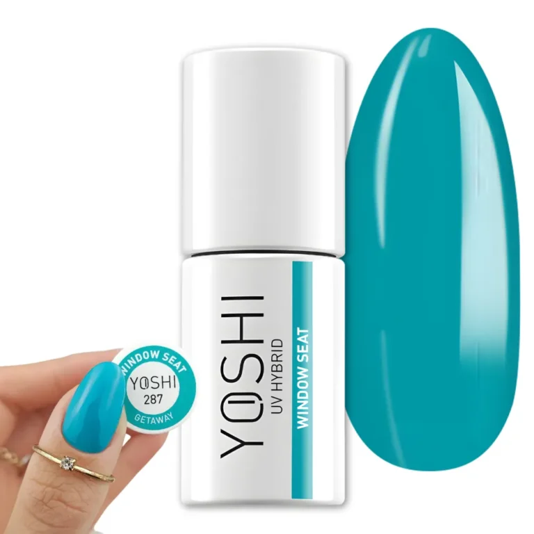 Yoshi Lakier hybrydowy Window Seat 287 turkusowy