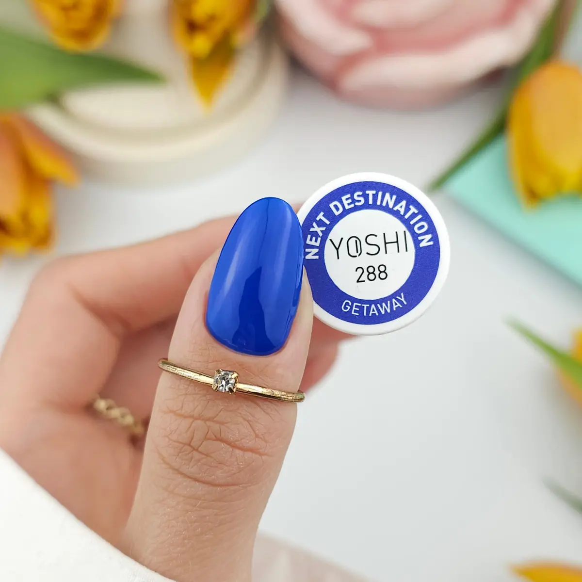 Yoshi Lakier hybrydowy Next Destination 288 kobaltowy niebieski