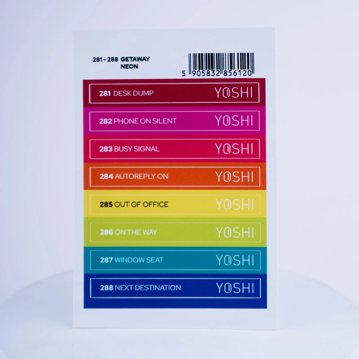 Yoshi Naklejki na wzornik Getaway Neon