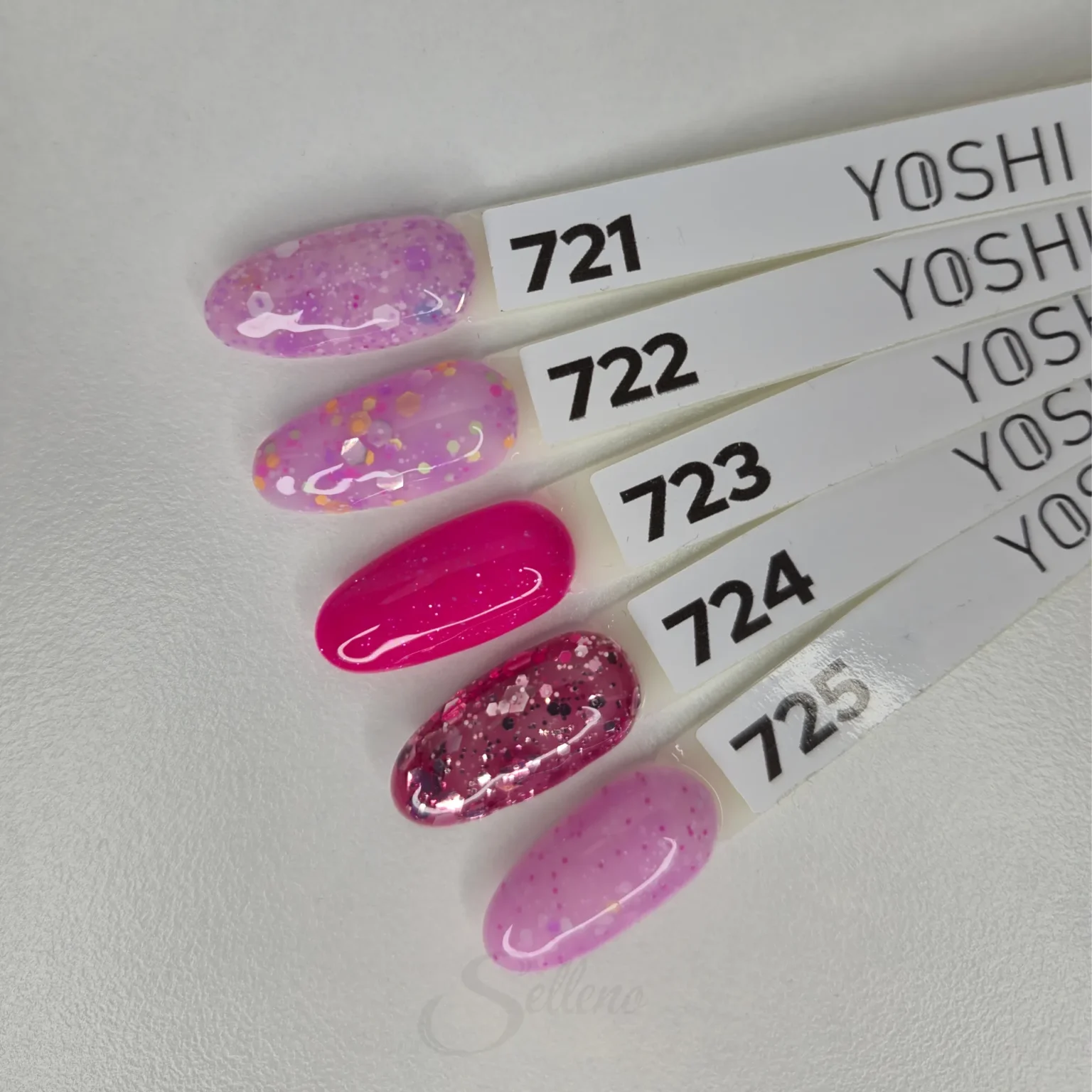 Yoshi Kolekcja Candy Shop - róż fiolet fuksja z drobinkami