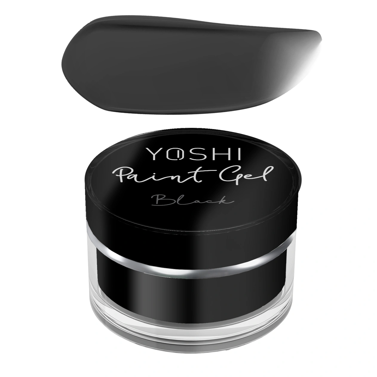 Yoshi Żel do zdobień Paint Gel Black 5ml czarny do konturów