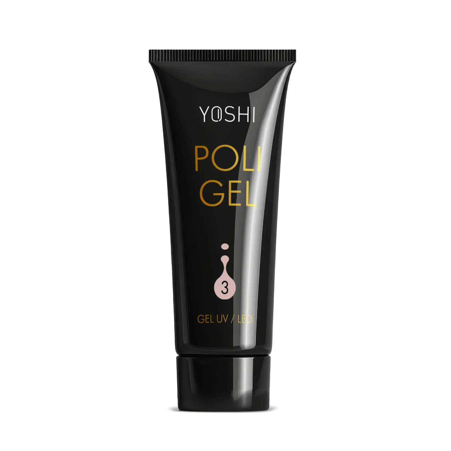 Yoshi Żel budujący akrylożel PoliGEL No3 beżowy konstrukcyjny 30ml