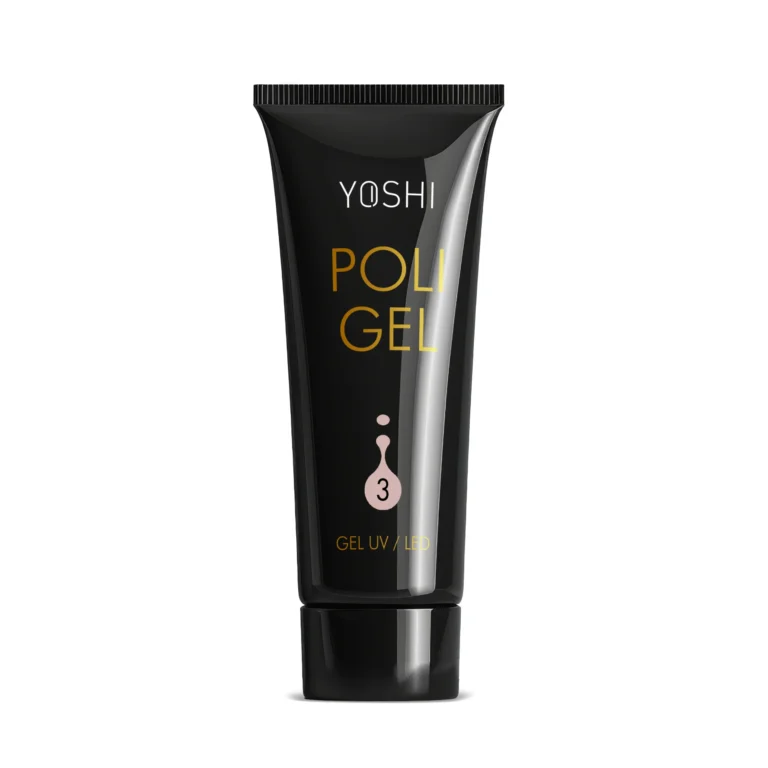 Yoshi Żel budujący akrylożel PoliGEL No3 beżowy konstrukcyjny 30ml