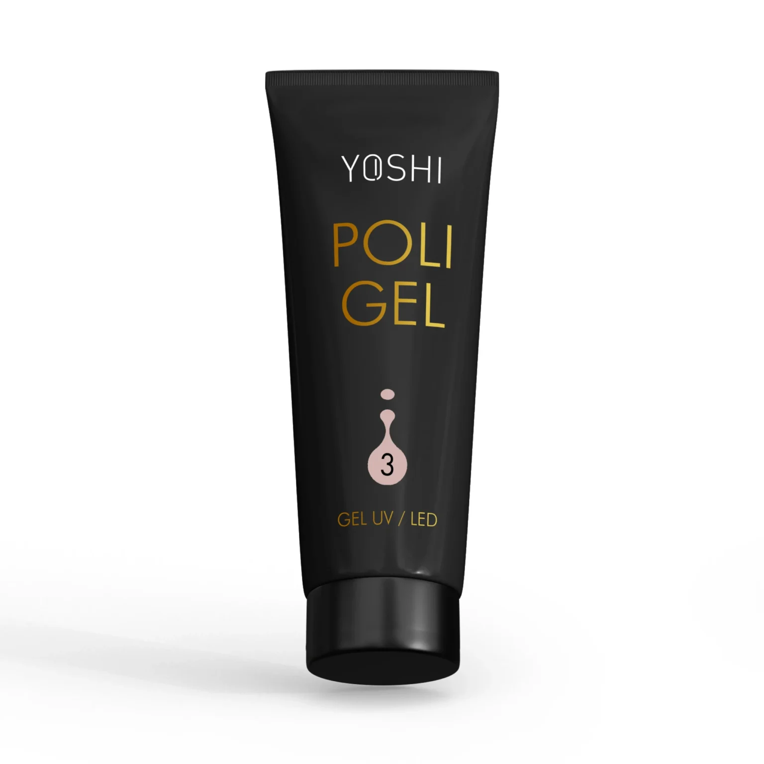 Yoshi Żel budujący akrylożel PoliGEL No3 beżowy konstrukcyjny 30ml