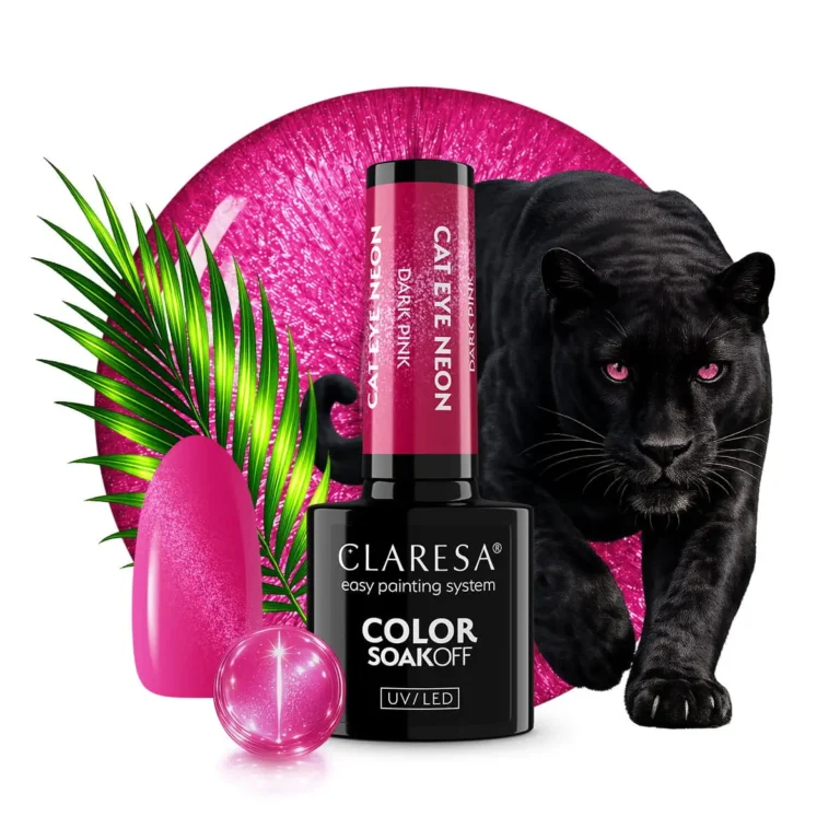 Claresa Lakier hybrydowy kolekcja NEON CAT EYE